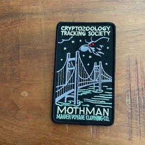 Mothman Cryptozoology Tracking Society Patch